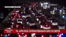 Tol Jakarta-Cikampek Padat, Antrean Kendaraan Capai 9 Kilometer | 18 April 2023