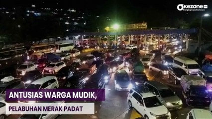 Padat! Polisi Terapkan Buka Tutup Kendaraan Menuju Pelabuhan Merak
