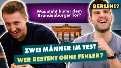 Zwei Männer im Test