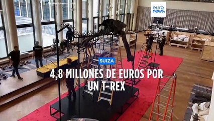 Una subasta bestial: vendido un Tinanosaurio rex por 4,8 millones de euros