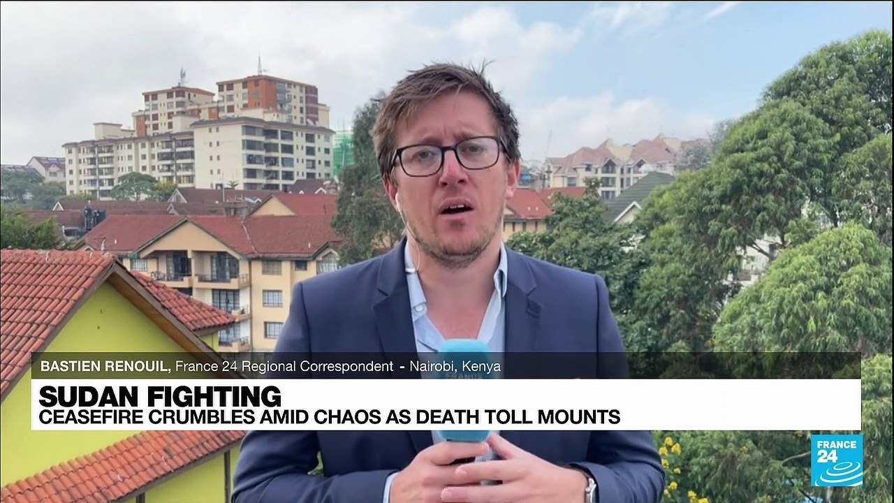 Fighting rages in Sudan as ceasefire crumbles