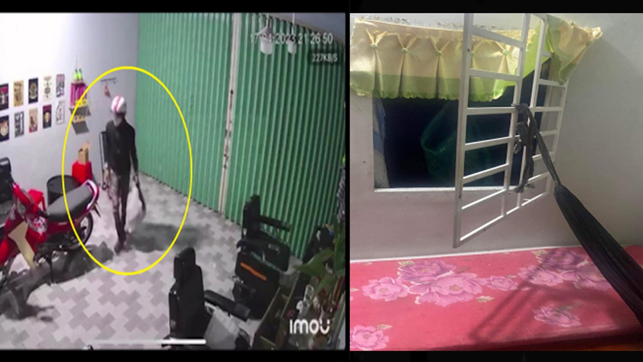 Kẻ gian phá cửa sổ đột nhập tiệm cắt tóc ở Bạc Liêu lấy đi nhiều tài sản hơn 100 triệu đồng