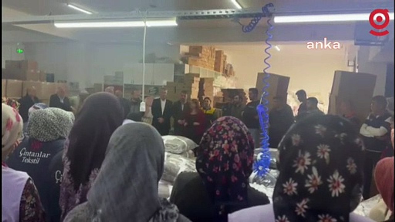 Gülizar Biçer Karaca, Denizli'de tekstil işçilerini ziyaret etti