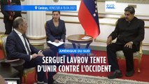 Au Venezuela, Sergueï Lavrov appelle à une union contre le 