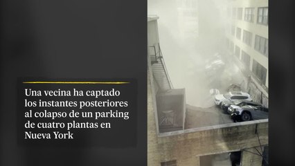El derrumbe de un parking en Manhattan provoca una muerte y cinco heridos