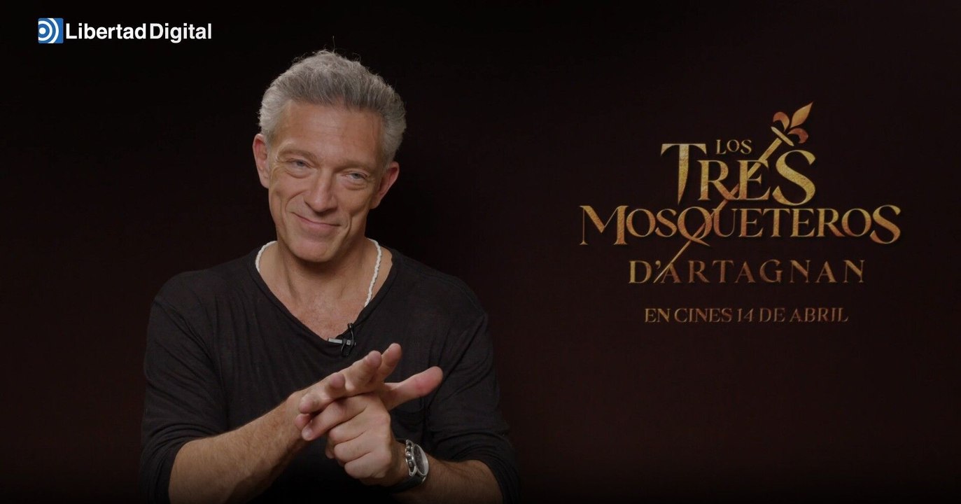 Entrevista a Vincent Cassel por 'Los Tres Mosqueteros D'Artagnan'