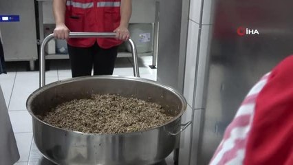 Depremzedeler bayram için Bolu'da yaprak sardı