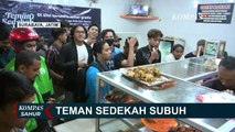 KompasTV Bagi-Bagi Makanan Sahur Gratis di Surabaya