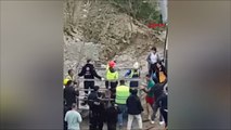 Bağcılar'da metro inşaatında iş kazası