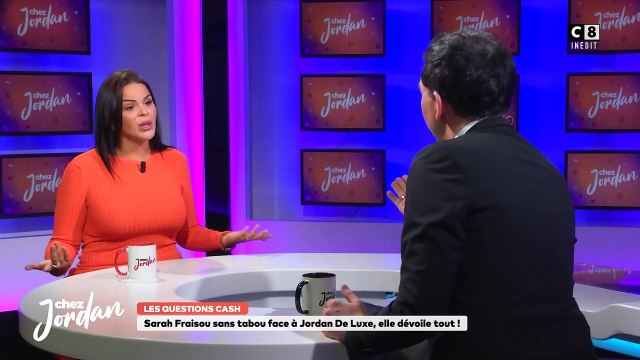 Sarah Fraisou était l'invitée de Jordan de Luxe, sur C8, et a réagi sur Amandine Pellissard