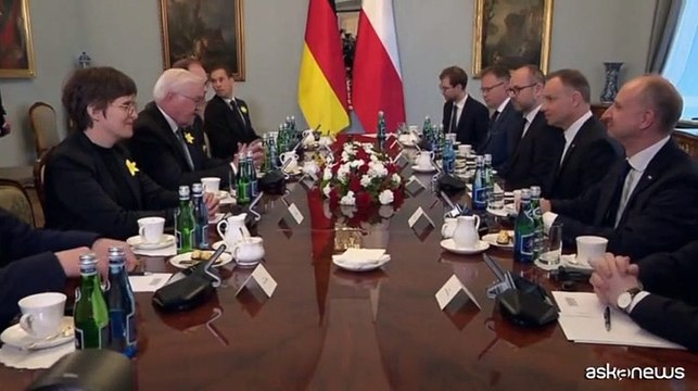 A 80 anni da rivolta Ghetto Varsavia, Herzog e Steinmeier da Duda