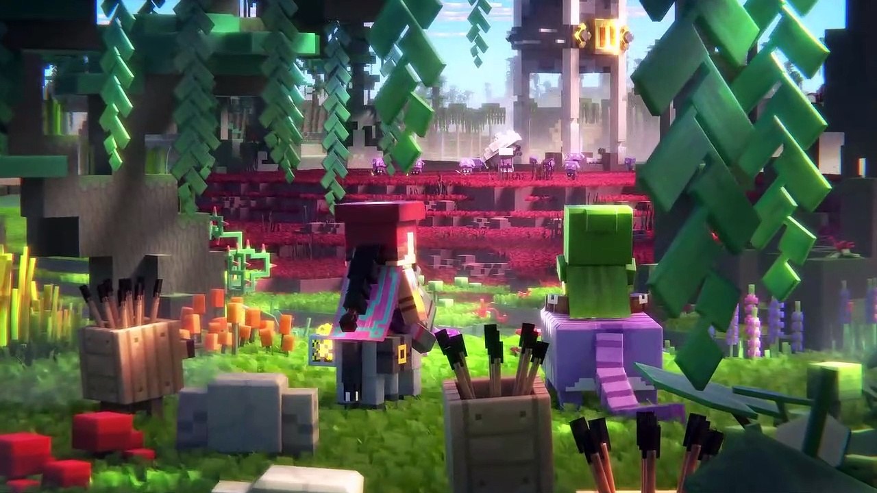 Minecraft Legends - Official Launch Trailer - Nintendo Switch