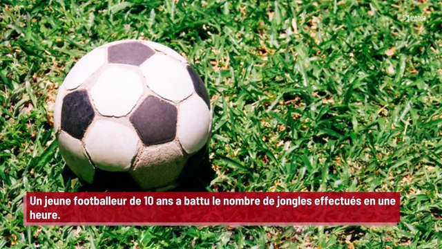 Un jeune footballeur bat le record du nombre de jongles effectués en une heure !