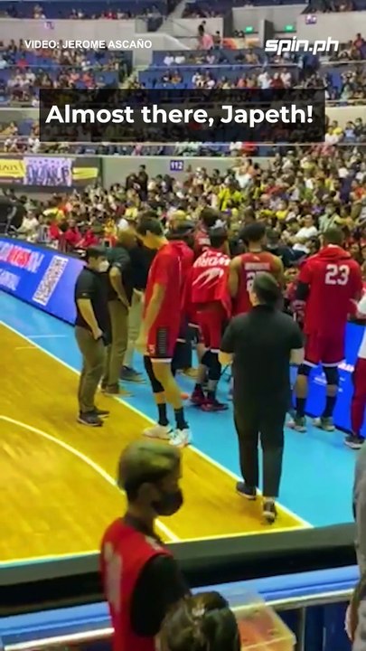 Almost there, Japeth!