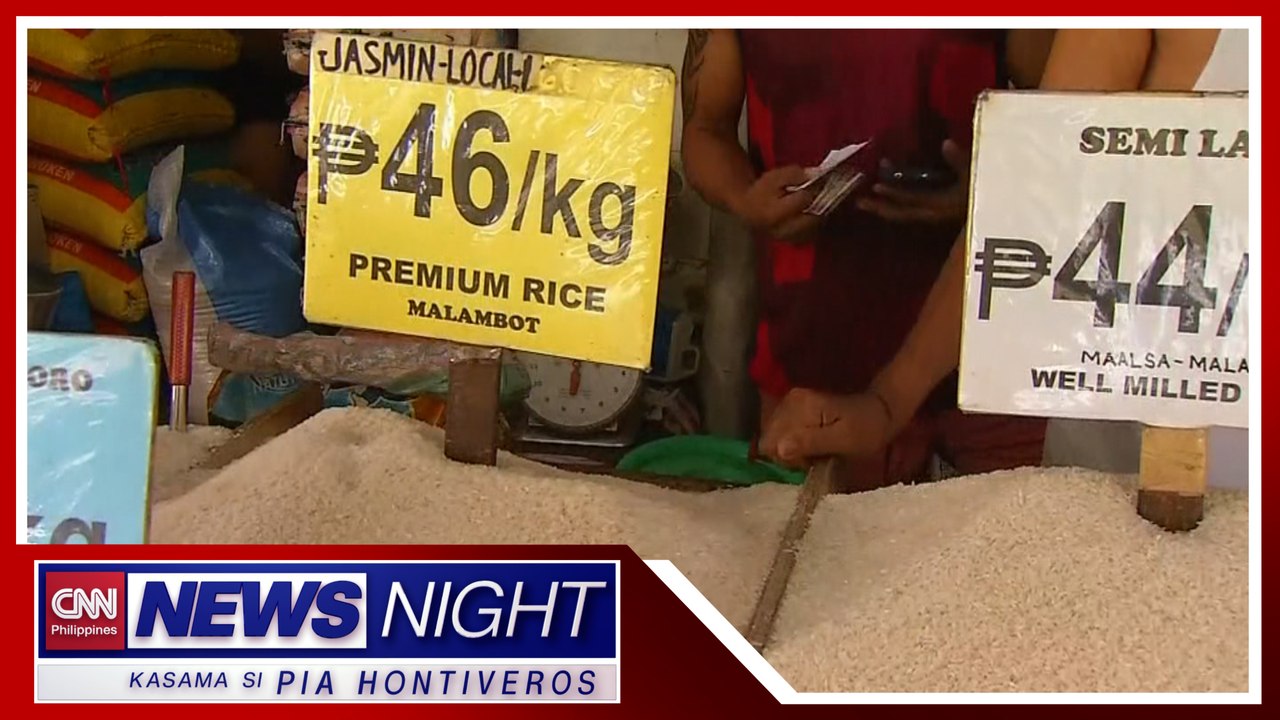 Manipis na rice buffer stock hinahanapan ng solusyon | News Night