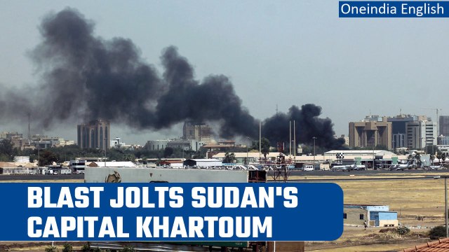 Sudan: Explosions rock capital Khartoum as deadly rivalry enters the fourth day | Oneindia News