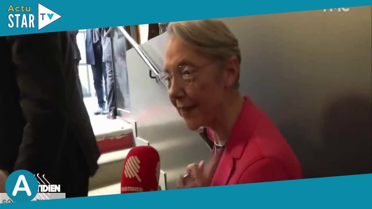 Élisabeth Borne sur le départ du gouvernement ? Sa réponse lapidaire