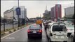 Billboard fall in Oniru bus stop causes gridlock Lagos