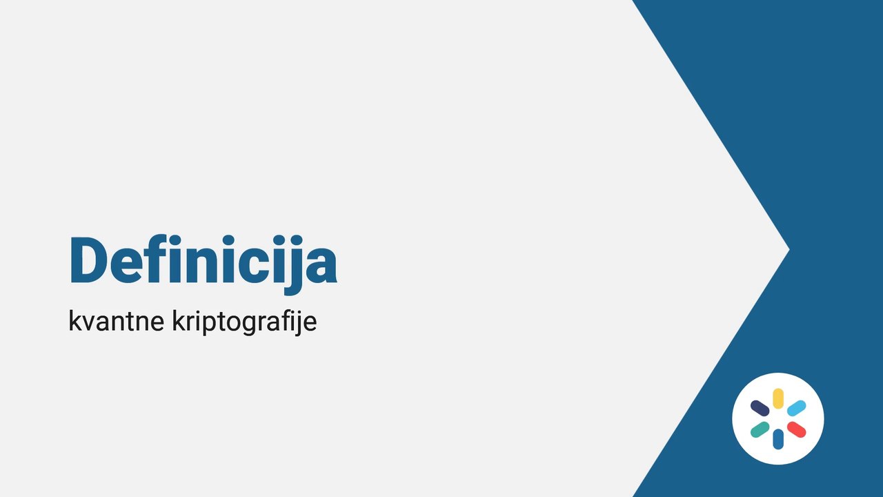 Definicija kvantne kriptografije