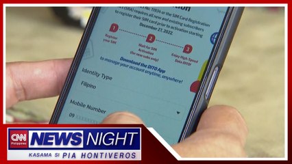 DICT: Walang extension ng April 26 SIM registration deadline | News Night