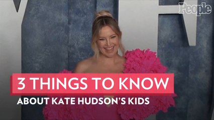 3 Things to Know About Kate Hudson's Kids