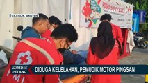 Diduga Kelelahan, Pemudik di Pelabuhan Ciwandan Pingsan