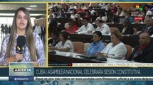 Asamblea Nacional de Cuba celebra sesión constitutiva