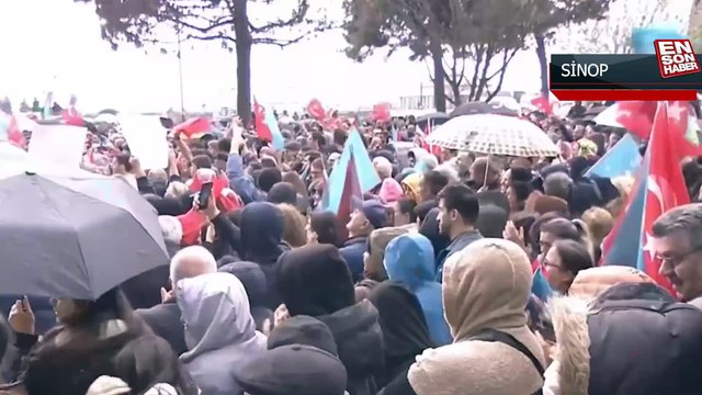Meral Akşener ile Mansur Yavaş Sinop'ta ortak miting düzenledi