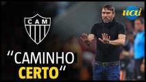 Coudet vê Atlético no 'caminho certo': 'Torcedor se sente identificado'