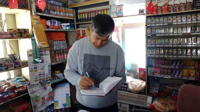 Hayırseverler ihtiyaç sahibi 15 ailenin bir bakkala olan borcunu ödedi