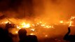 लुडलो बाजार में आधी रात को लगी आग , 150 से ज्यादा दुकानें जलकर हुई खाक
