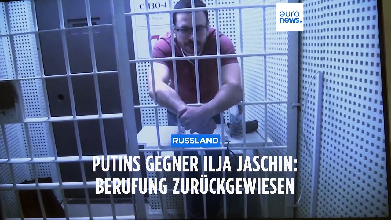 Warnung an westliche Kritiker: Moskau lehnt auch Berufung von Ilja Jaschin ab