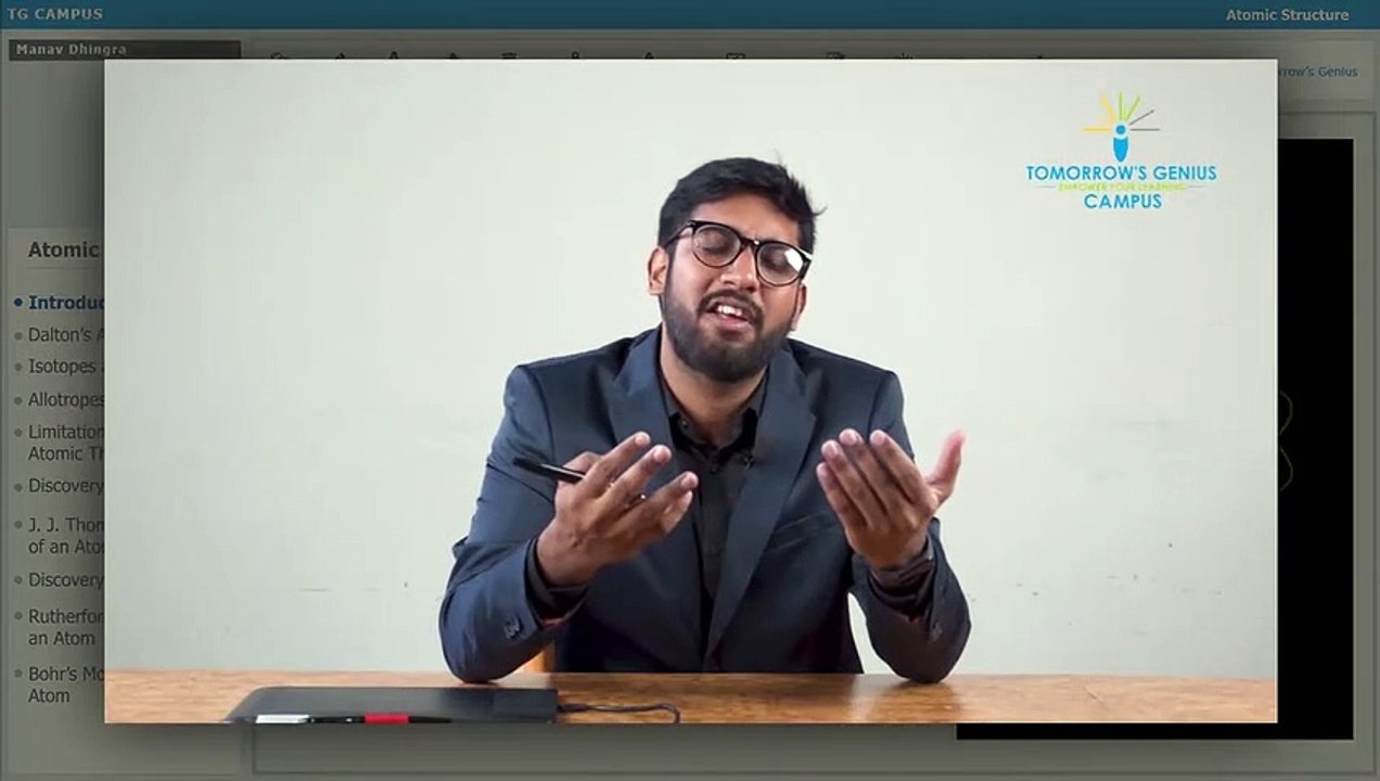 Introduction of Atom | Atomic Structure | Chemistry - TG Campus