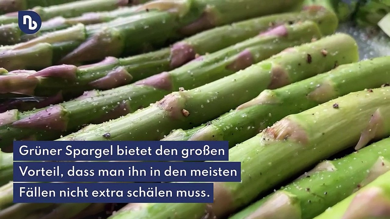 Grünen Spargel schälen oder nicht? So bereitet man ihn richtig zu