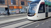 Edinburgh trams: First daytime testing for trams to Newhaven gets underway