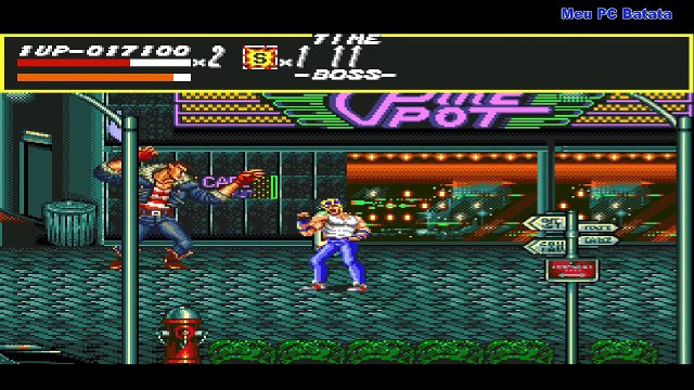 Streets of Rage (PtBr) Mega Drive Gameplay Completa