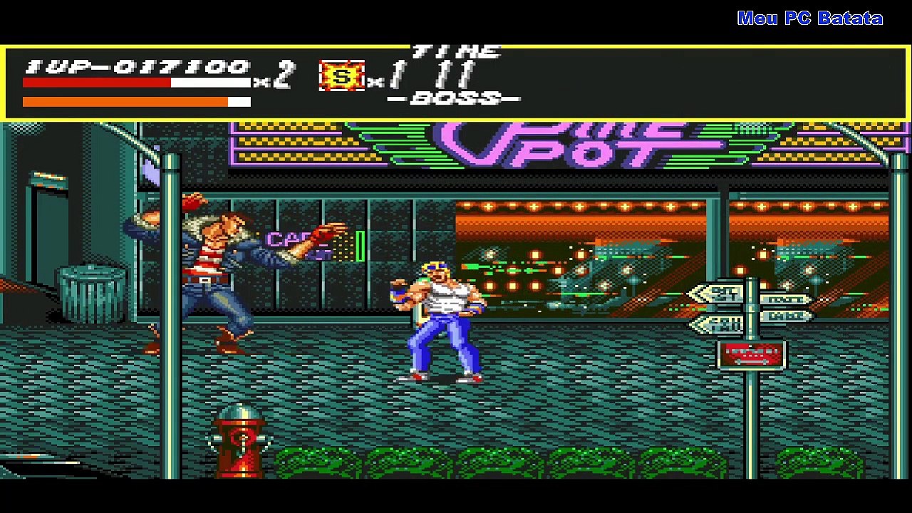 Streets of Rage (PtBr) Mega Drive Gameplay Completa