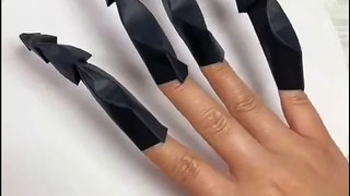 Ghost  Nails crafts