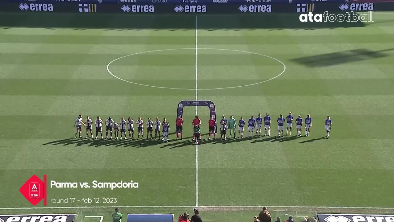 Highlights from Italian Serie A Femminile Parma vs. Sampdoria Ata womens football