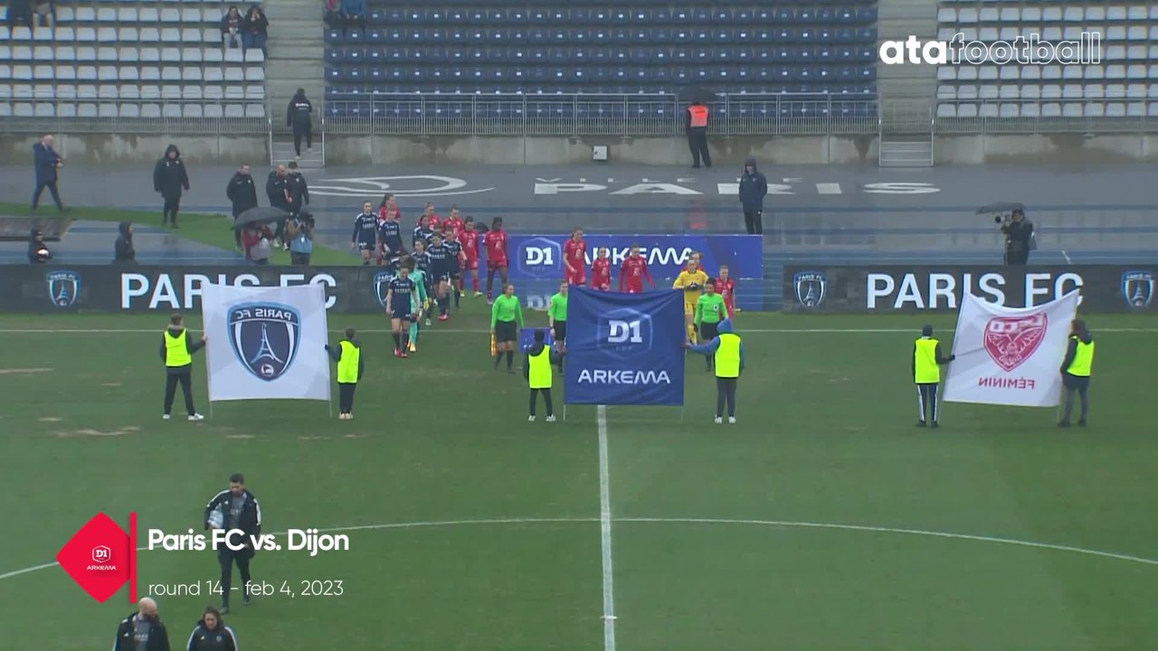 Highlights from French D1 Paris FC vs. Dijon FCO Ata womens football