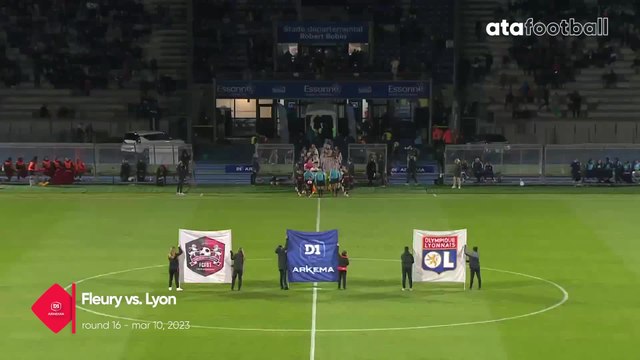 Highlights from French D1 Fleury 91 vs. Olympique Lyonnais Ata womens football