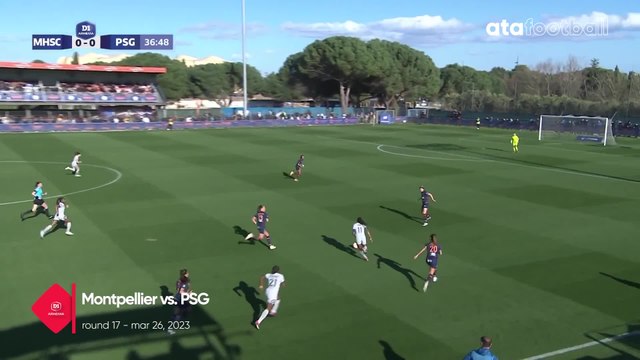 Highlights from French D1 Montpellier HSC vs. Paris Saint-Germain Ata womens football
