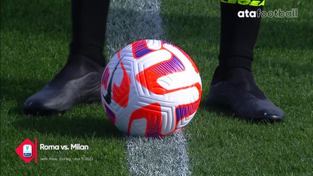 Highlights from Coppa Italia AS Roma vs. AC Milan Ata womens football