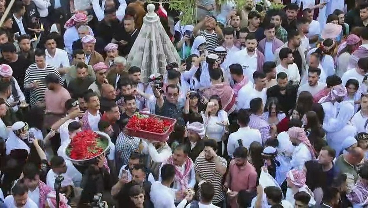 En Irak, les Yazidis célèbrent leur Nouvel An dans le "chagrin"