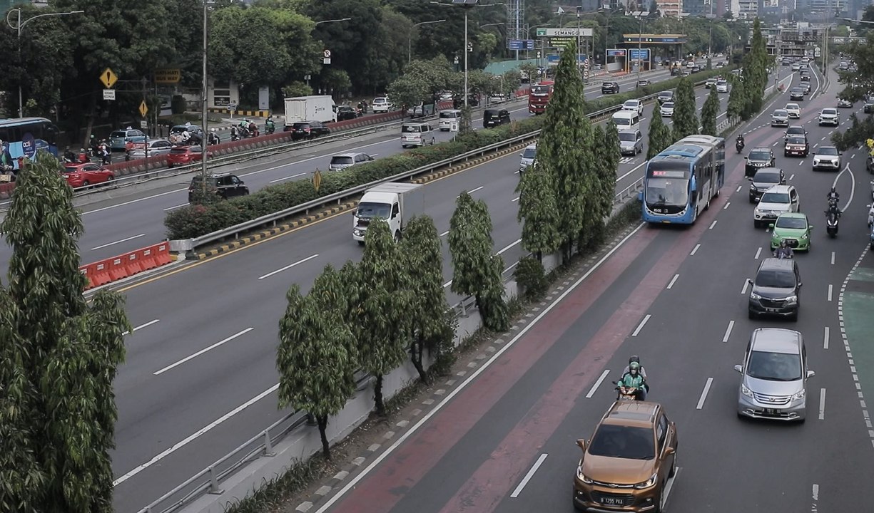 Hari Pertama Cuti Bersama Lebaran 2023, Jalanan Jakarta Mulai Lengang