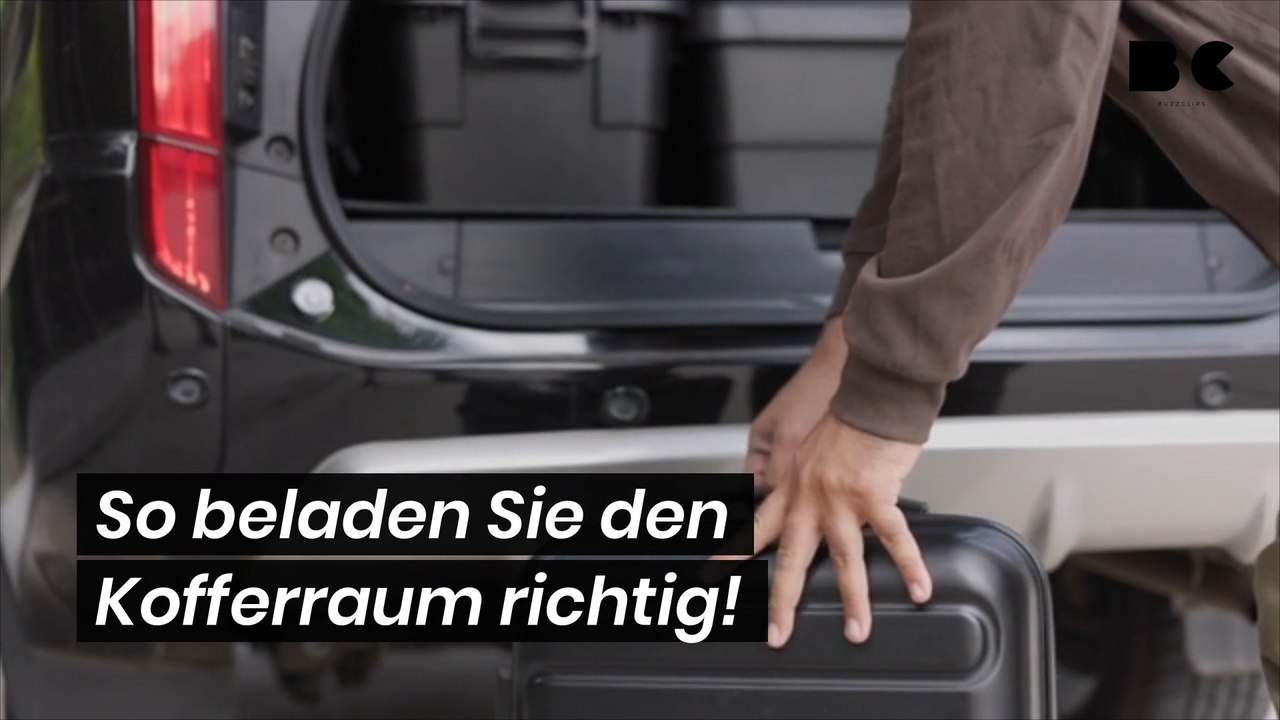 Reise mit dem Auto: So beladen Sie den Kofferraum richtig!