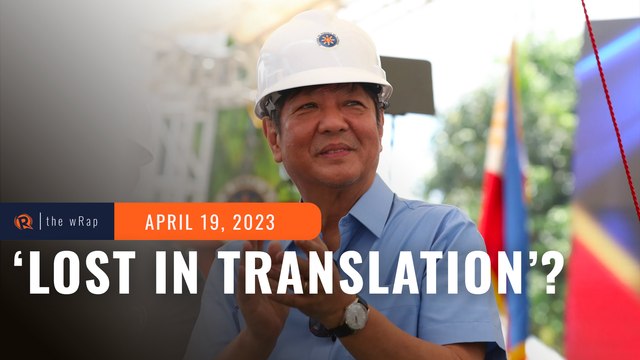 Marcos: Chinese envoy’s Taiwan statement just a 'lost in translation'