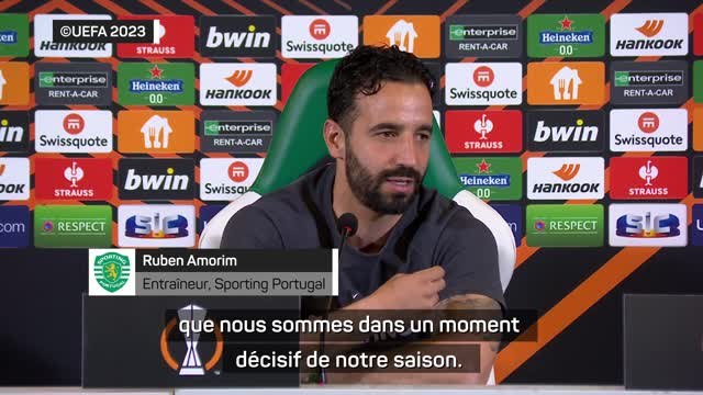Sporting Portugal - Amorim : Nous sommes prêts