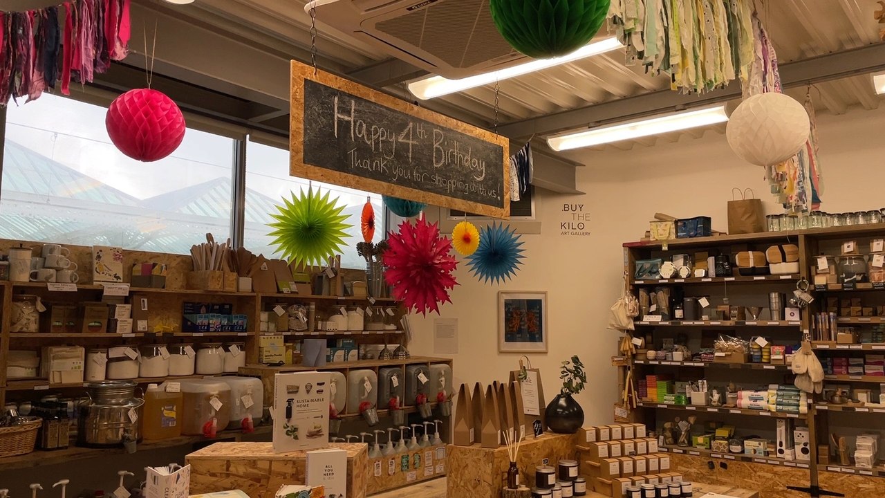 We learn about how the zero waste shop in Tynemouth Buy the Kilo are helping people understand plastic waste