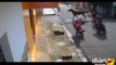 Mulher é arremessada da garupa de uma moto ao ser atropelada por cavalo em plena via pública, na PB